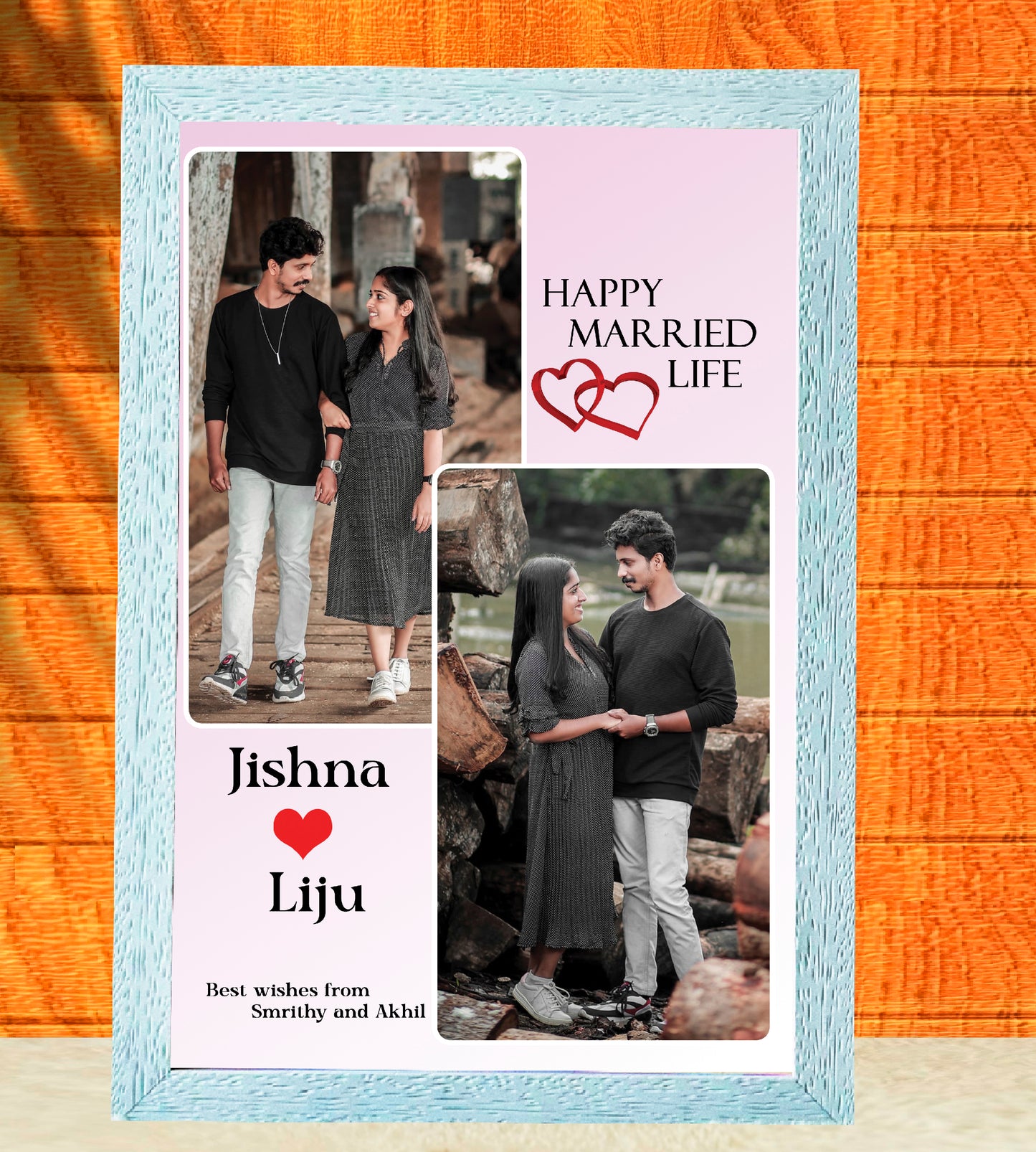 2 Photo collage frame