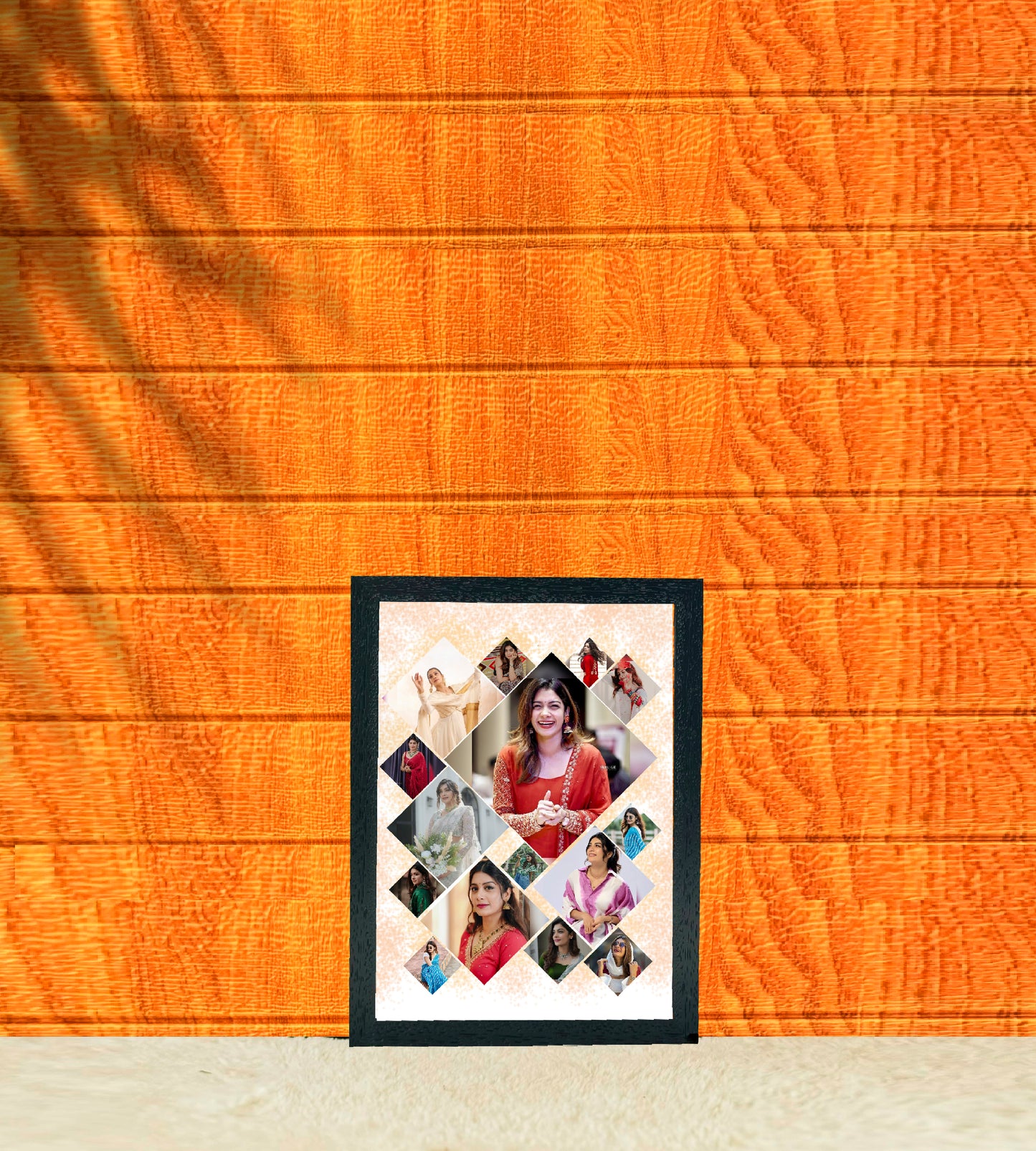 Diamond Collage frame