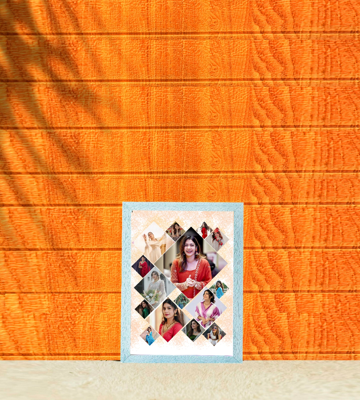 Diamond Collage frame