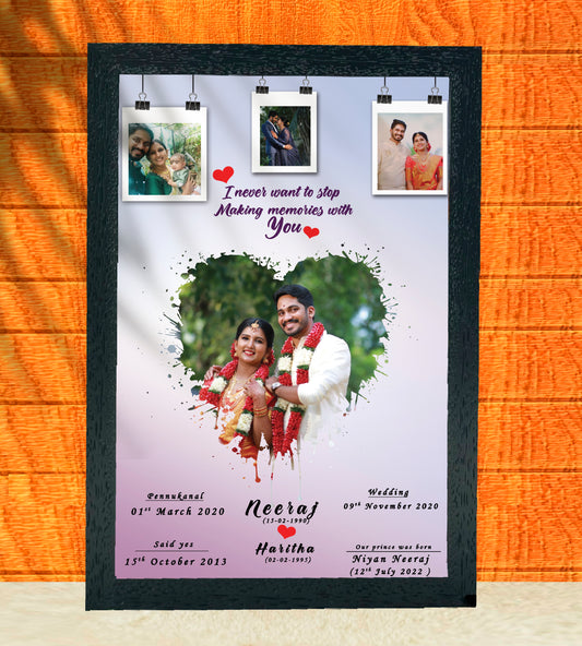 Wedding Story Frame