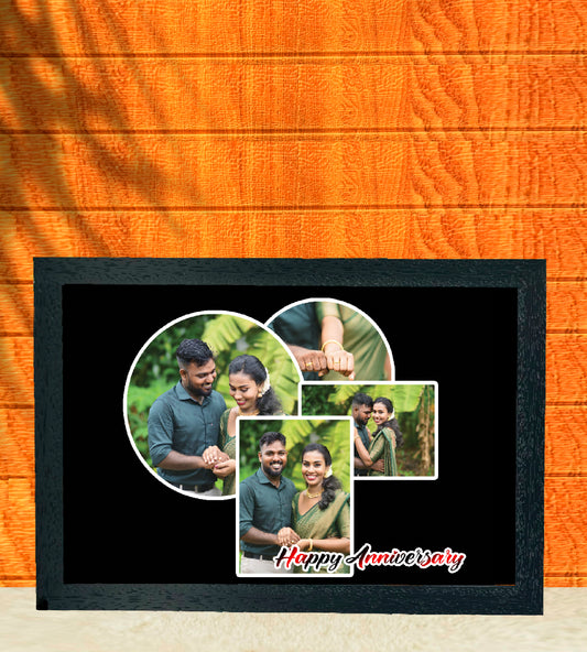 Black Theme Landscape Frame:
