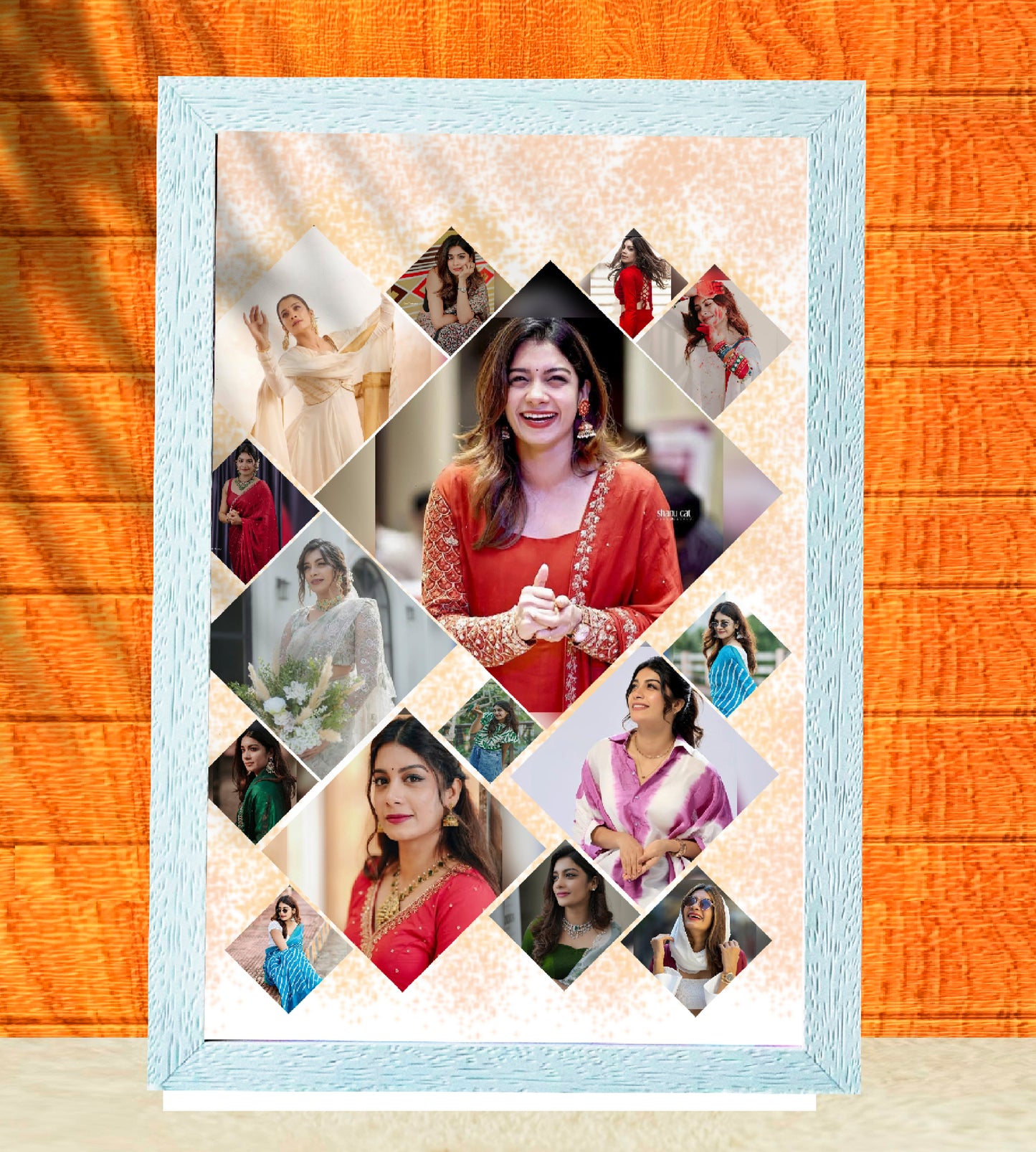 Diamond Collage frame