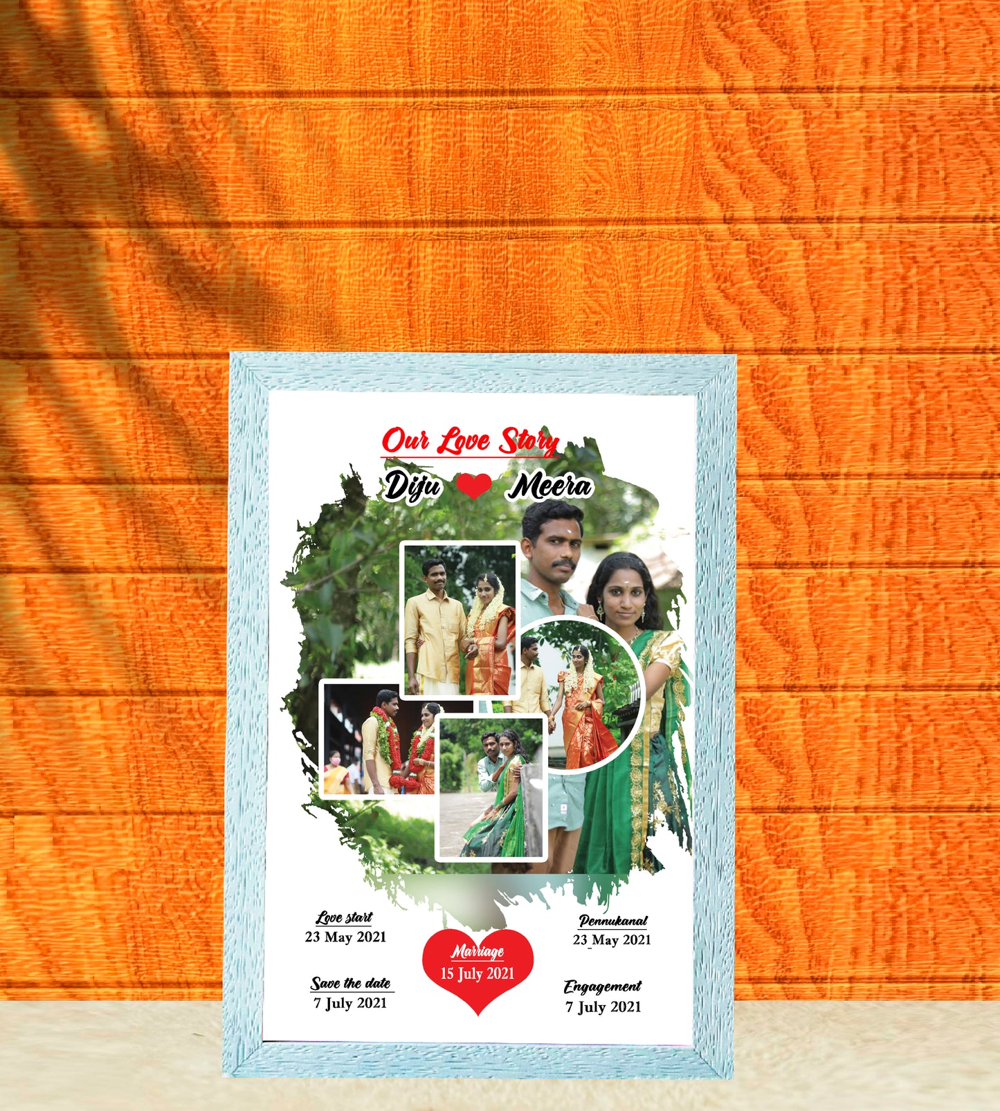 Our Story frame