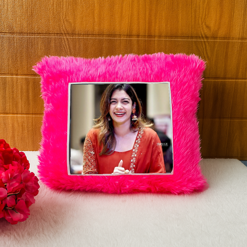Photo printed pillow